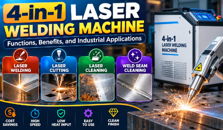 4-in-1 Laser Welding Machines: Functions, Benefits, and Industrial Applications