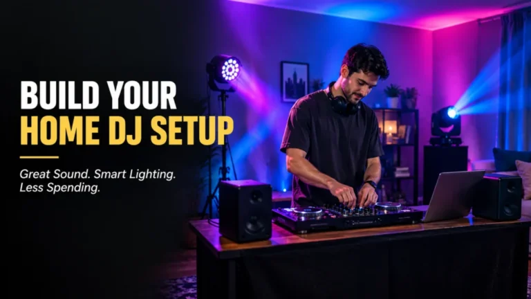 How to Build a Home DJ Setup Without Overspending