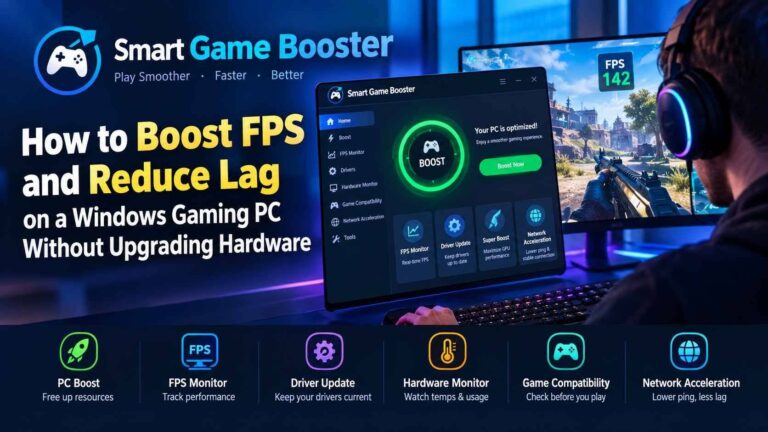 How to Boost FPS and Reduce Lag on a Windows Gaming PC Without Upgrading Hardware